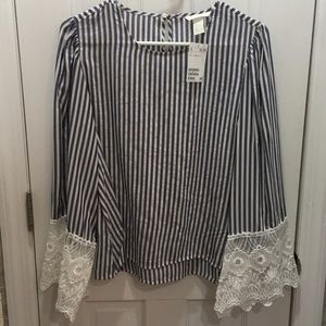NEW H&M long sleeve shirt